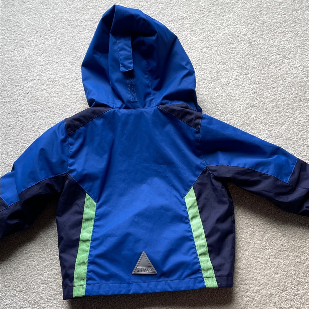 LL Bean. 2T. Weather resistant shell and fleece liner. Blue. - Picture 7 of 7